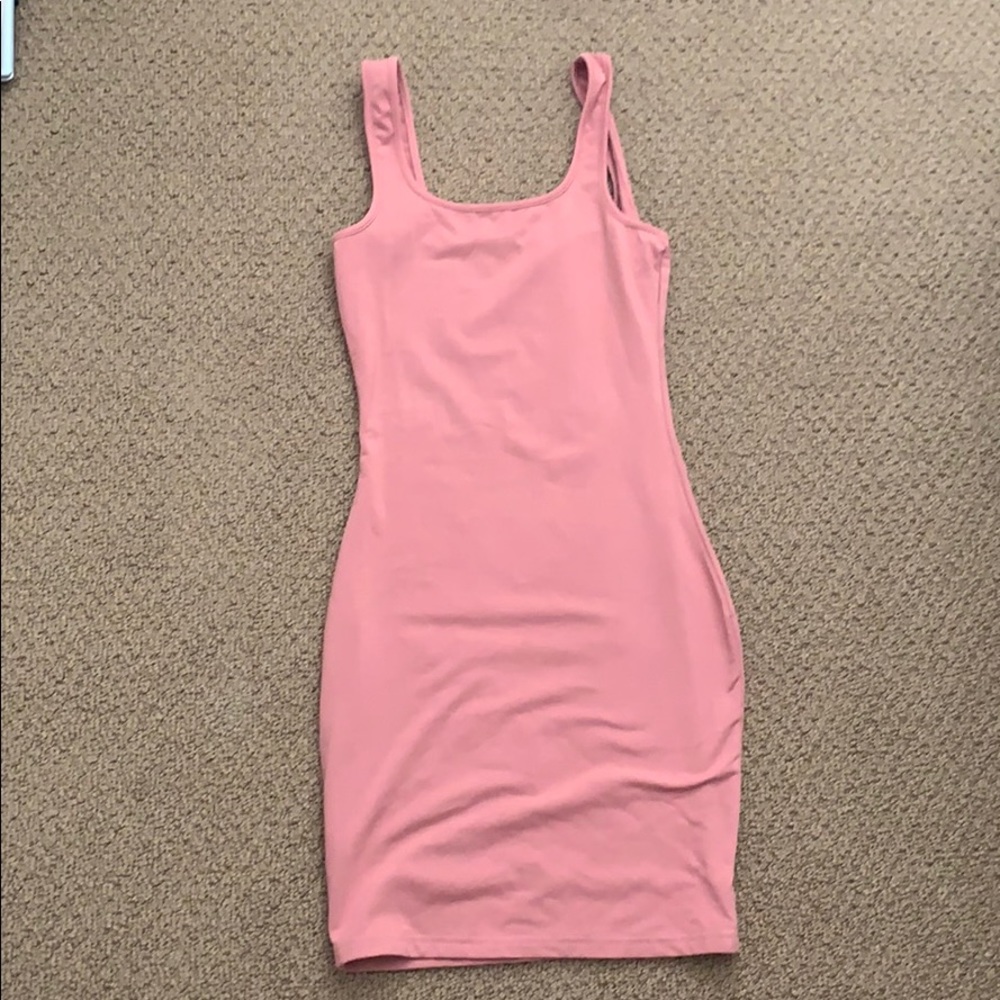 Pink hourglass dress